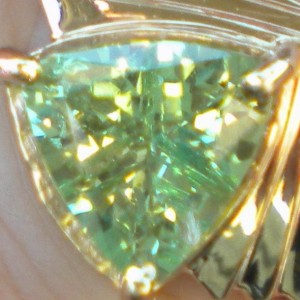 2.8 ct green grossular mint garnet