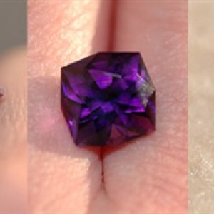 10mm Square Cushion Amethyst