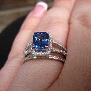 LTP's EC Sapphire and Jewelryhoo Setting