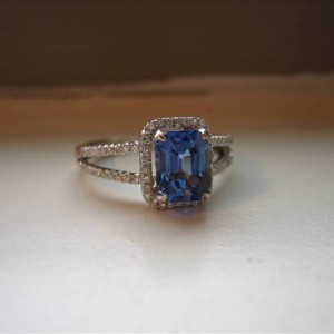 LTP's EC Sapphire and Jewelryhoo Setting