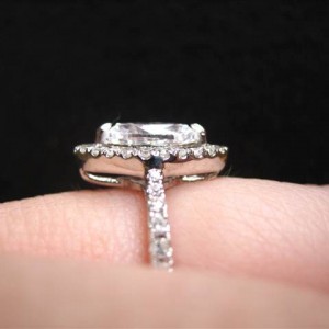 LTP's .52 ct. D SI3 Marquise and LOGR setting
