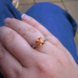 LaurenThePartier's 2.37 ct. Spessartite Garnet in Jewe2004 setting