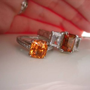 LaurenThePartier's Madiera Citrine and Spessartite Garnet