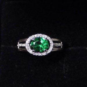 Box shot of my tsavorite Garnet