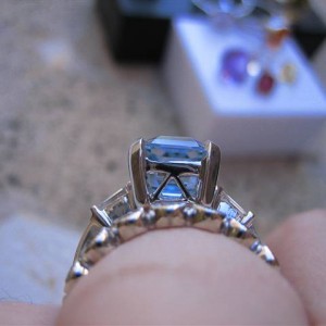 LaurenThePartier's Aquamarine and LOGR Setting