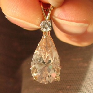 Morganite Pendant