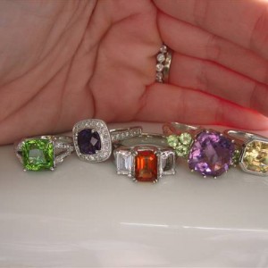 LaurenThePartier's Peridot, Amethyst, Citrine, Scapolite