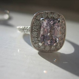 LaurenThePartier's 1.40 ct. spinel in LOGR setting