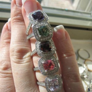 LaurenThePartier's 1.40 ct. spinel in LOGR setting