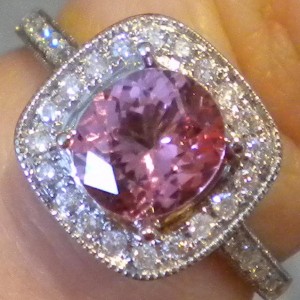 1.8 carat Tanzanian pink spinel