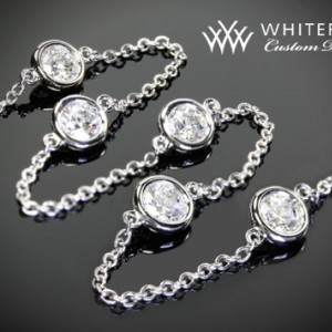 Custom Whiteflash By The Yard Diamond Necklace