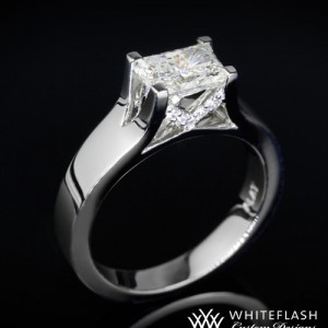 Radiant Solitaire Engagement Ring