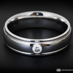Men's Diamond Simplicity Wedding Band