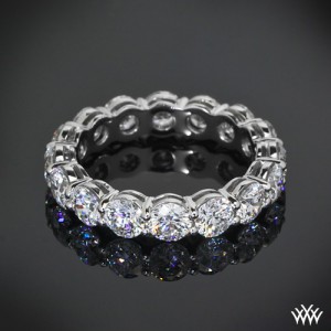 Custom Eternity Diamond Wedding Band