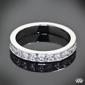 Custom Channel-Set Diamond Wedding Band