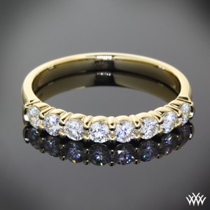 Custom 8 Stone Diamond Wedding Band