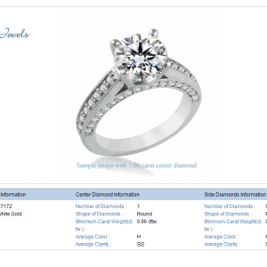 18K White Gold Diamond Ring (1 1/2 cttw.)