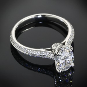 Custom Vatche Diamond Engagement Ring