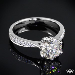 Customized 6 Prong Diamond Engagement Ring