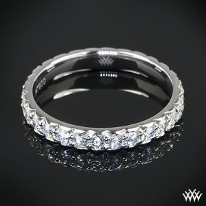 Custom Full Eternity Diamond Wedding Ring
