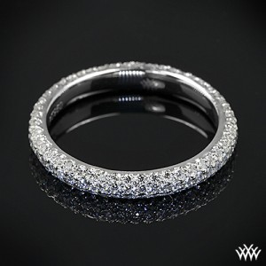 Custom Full Eternity Diamond Wedding Ring