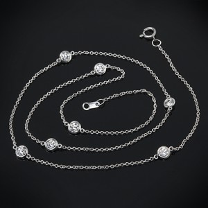 Custom Whiteflash by the Yard Diamond Necklace