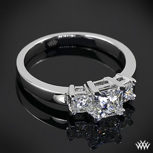 Customized 3 Stone Engagement Ring