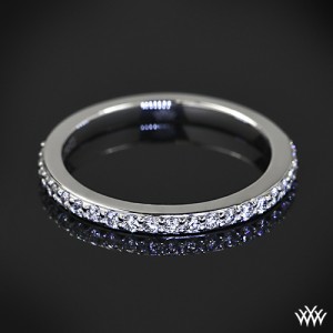 Custom Half Eternity Diamond Wedding Ring