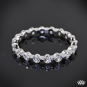 Custom Full Eternity Diamond Wedding Ring