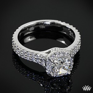 Customized Park Avenue Diamond Engagement Ring