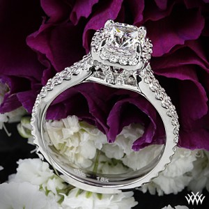 Customized Park Avenue Diamond Engagement Ring