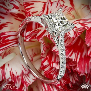 Vatche Inara Pave Diamond Engagement Ring