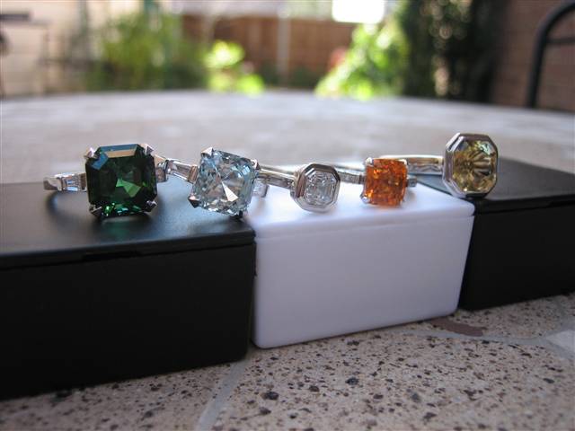 Asscher rings