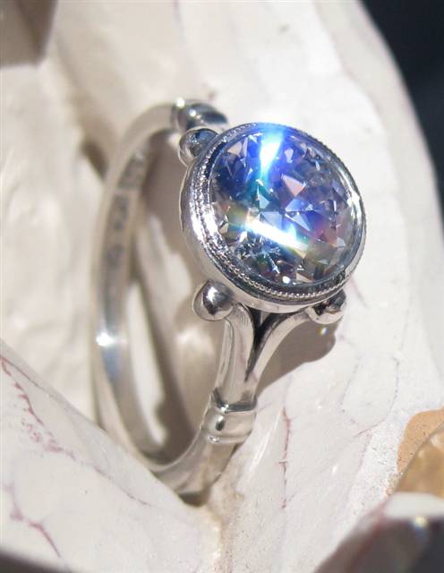 blue fire, close-up