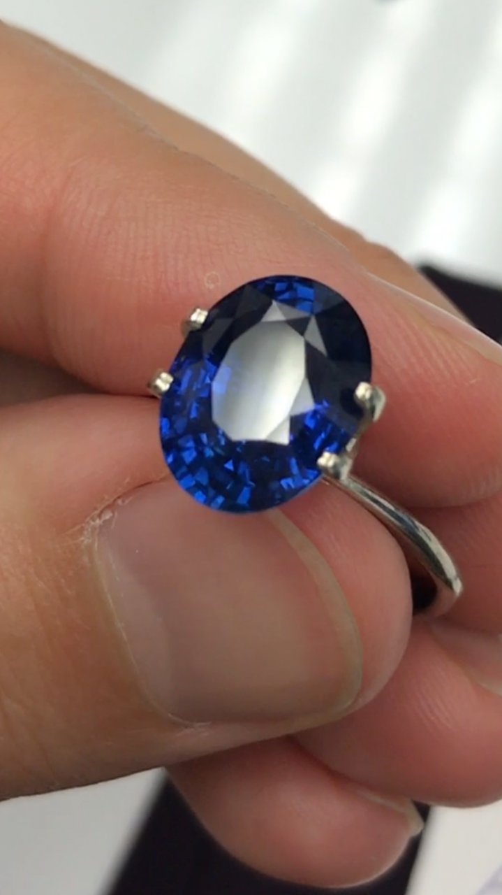 Burmese blue sapphire