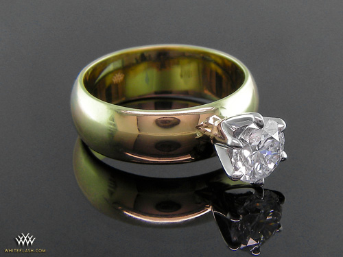 Buttercup Head Diamond Solitaire