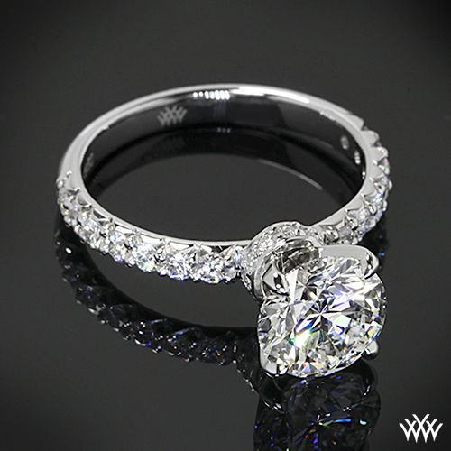 Custom 4 Prong Diamond Engagement Ring