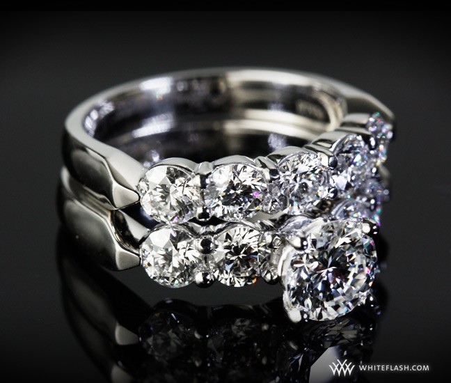 Custom 5 Stone Diamond Engagement Ring