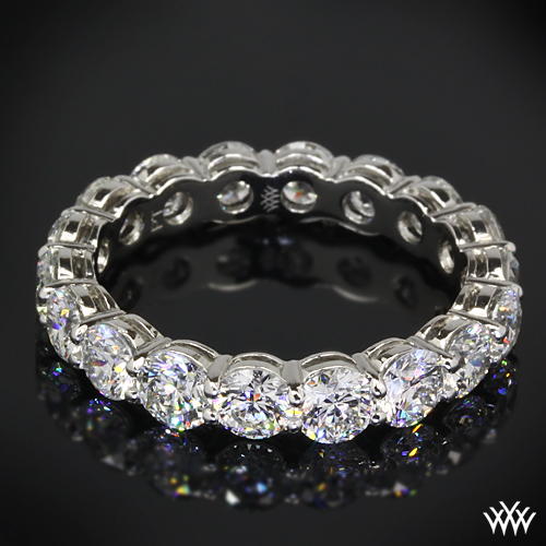 Custom Full Eternity Diamond Wedding Band