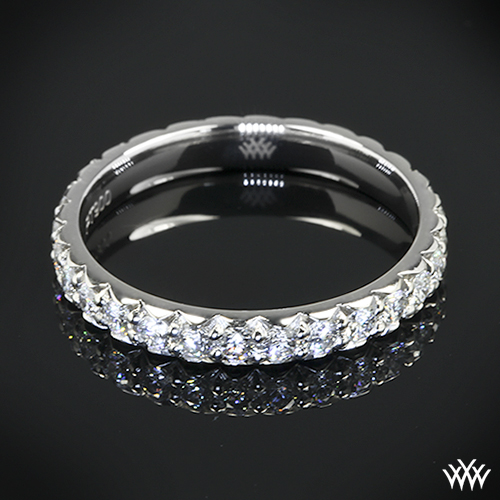 Custom Full Eternity Diamond Wedding Ring