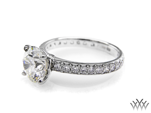 Custom Harmony Diamond Engagement Ring