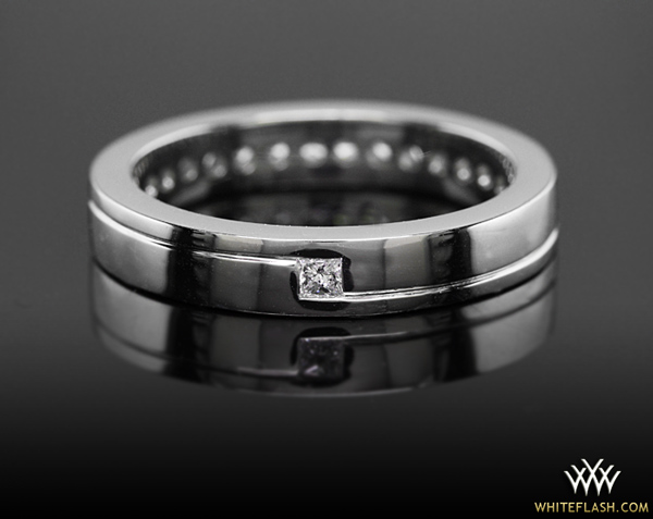 Custom Men's Diamond Wedding Band