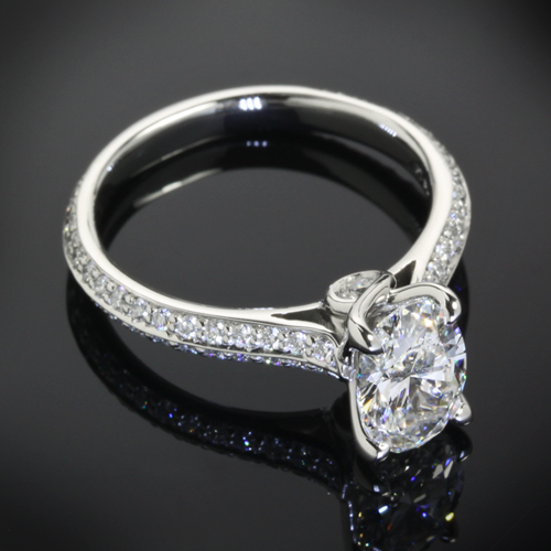 Custom Vatche Diamond Engagement Ring