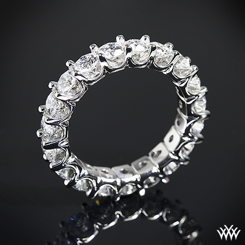 Customized Annette's U-Prong Diamond Wedding Ring