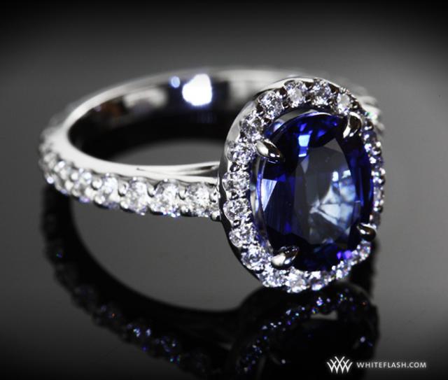 Customized Blue Sapphire Ring