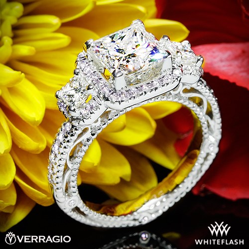 Customized Verragio Diamond Engagement Ring