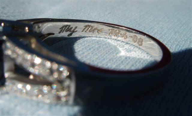 Engraving on Ring