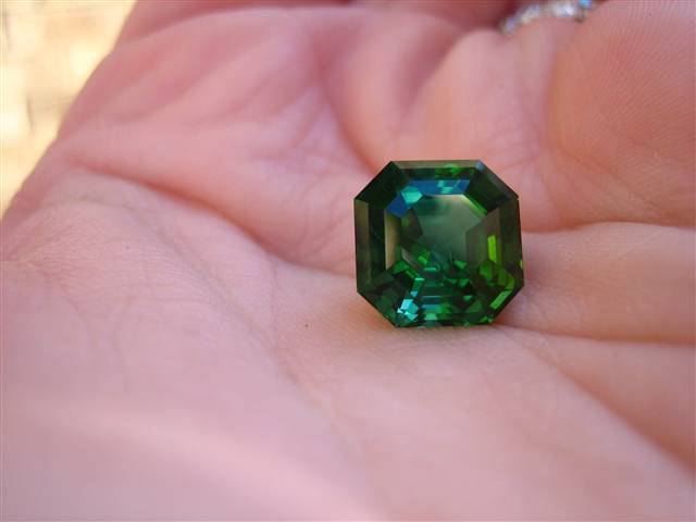 Gary Braun Afghan Tourmaline Asscher (4.92 ct. 9.5 mm)