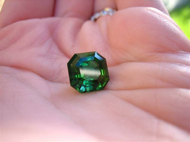 Gary Braun Afghan Tourmaline Asscher (4.92 ct. 9.5 mm)