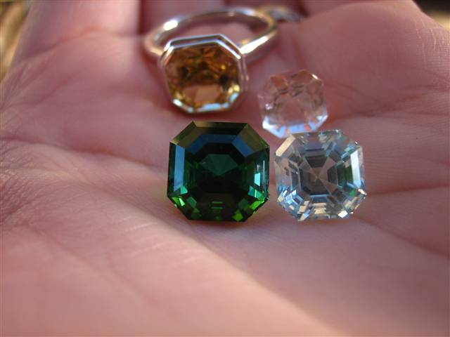 Gary Braun Afghan Tourmaline Asscher (4.92 ct. 9.5 mm)